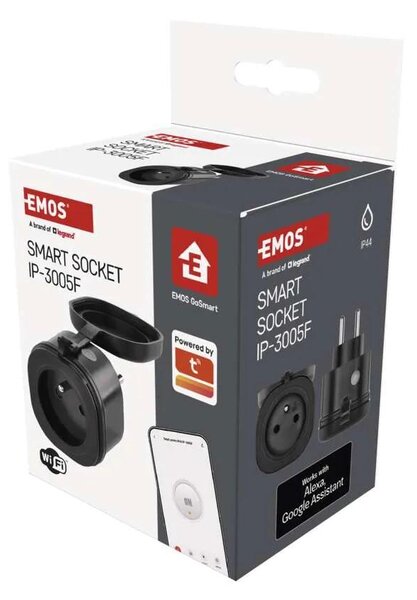Zásuvka GoSmart Zigbee IP44 IP-3008F (P5554)