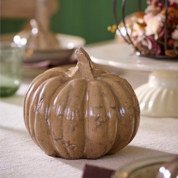 Keramická dekorácia Pumpkin Ø 15 cm