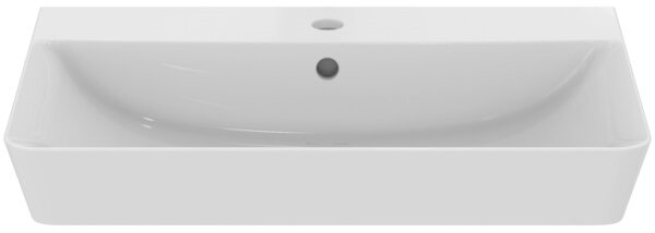 Ideal Standard Connect Air - Umývadlo CUBE 650x460 mm, s prepadom, biela E074101