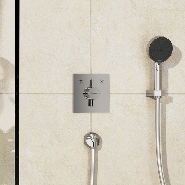 Hansgrohe DuoTurn E - Batéria pod omietku pre 2 spotrebiče, chróm 75417000