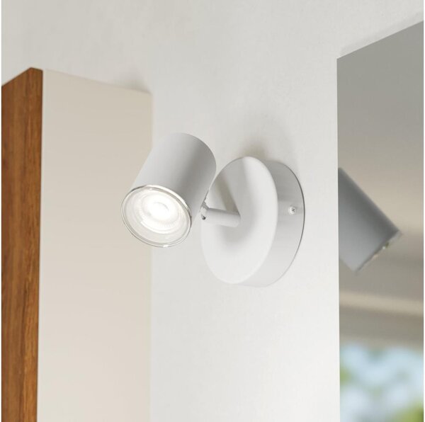 Eglo 901961 - Kúpeľňové nástenné bodové svietidlo CONSUMA 1xGU10/5W/230V IP44 biela