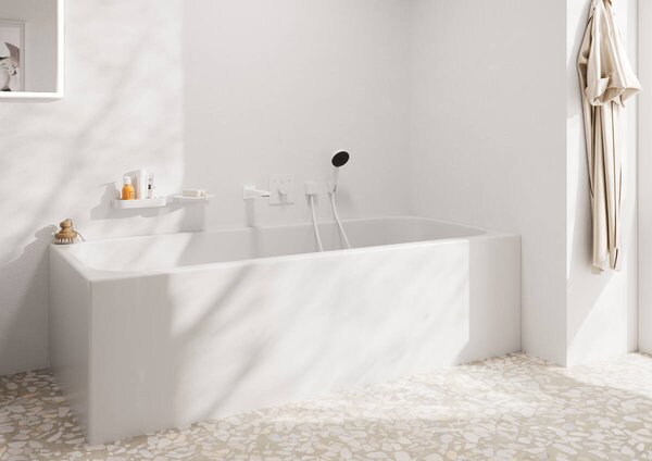 Hansgrohe DuoTurn E - Batéria pod omietku pre 2 spotrebiče, biela matná 75417700