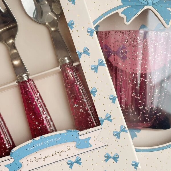 Dětský příbor Sparkling Sangria – set 3 ks