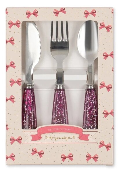 Dětský příbor Sparkling Sangria – set 3 ks