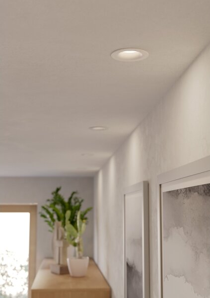 Eglo 902271 - LED kúpeľňové podhľadové svietidlo SALABATE LED/4,9W/230V pr.8,8cm IP65 biele