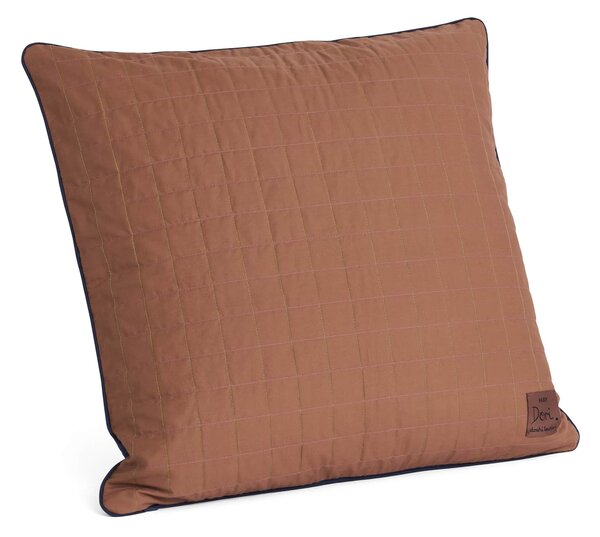 Prošívaný polštář Dori Midnight blue 60 × 60 cm