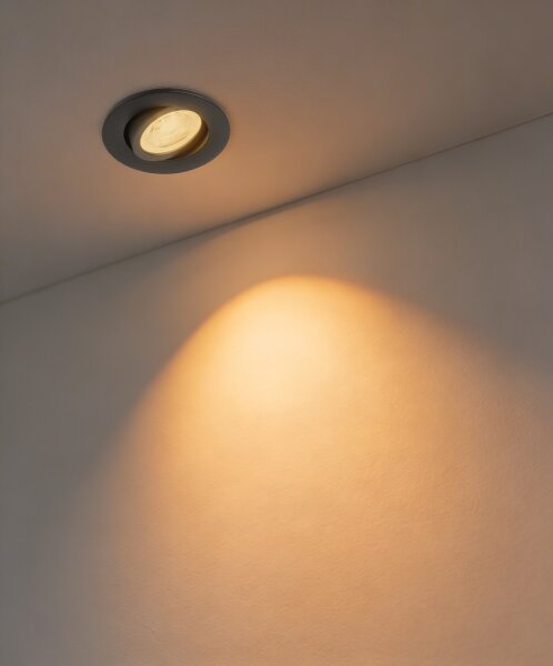 Eglo 902287 - SADA 3xLED RGBW Stmievateľné podhľadové svietidlo SALICETO-Z LED/4,7W/230V čierna
