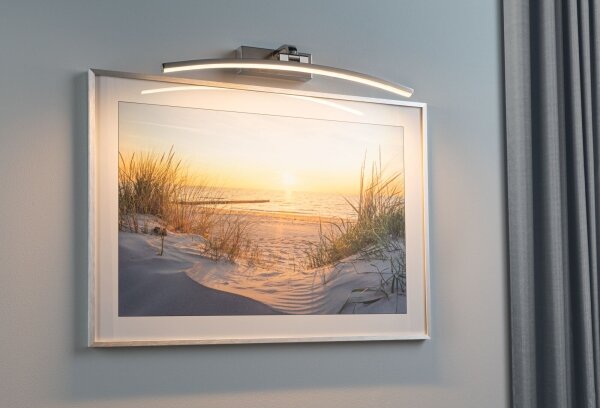 Paulmann 95558 - LED/10W Osvetlenie obrazu BENTO 230V 50 cm matný chróm
