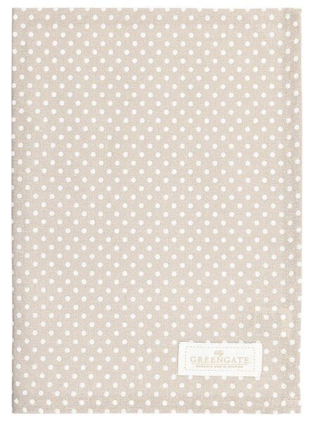 Bavlnená utierka Dotty Beige