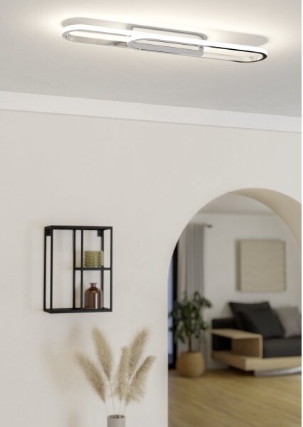 Eglo 902161 - LED stropné svietidlo CONIVARENA LED/20W/230V 2700/4000/6500K chróm