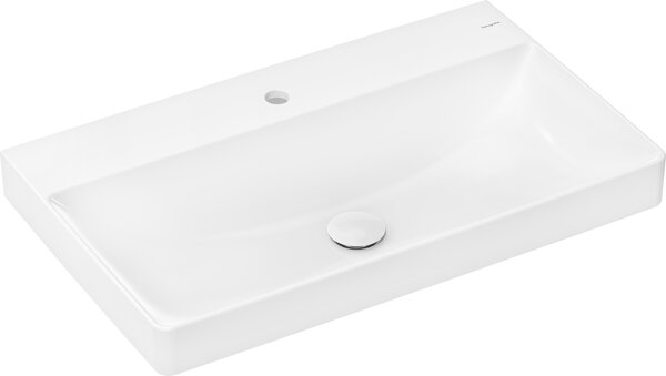 Hansgrohe Xelu Q - Umývadlo 800x480 mm SmartClean s otvorom na batériu bez prepadu, biela 61020450
