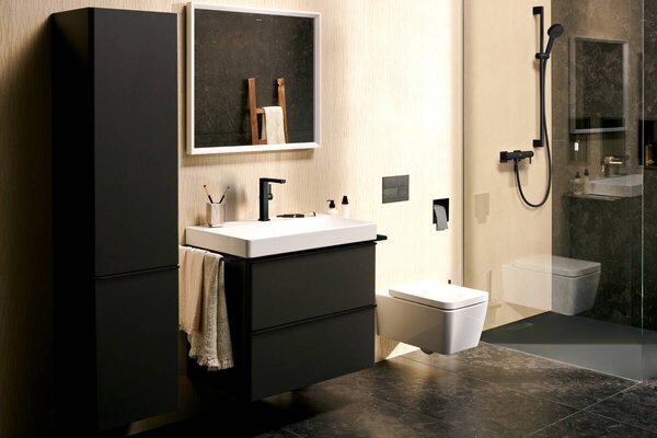 Hansgrohe Xelu Q - Umývadlo 800x480 mm SmartClean s otvorom na batériu bez prepadu, biela 61020450