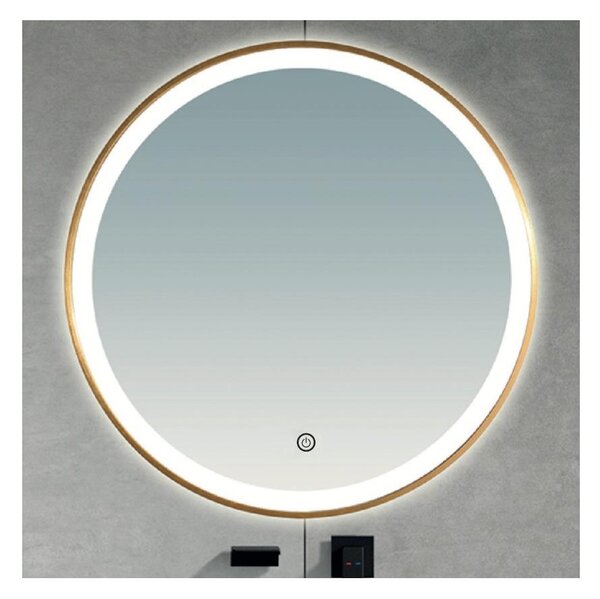 Brilagi - LED kúpeľňové zrkadlo TORINO LED/19W/230V pr. 60 cm IP44 CRI 90 stmievateľné + CCT