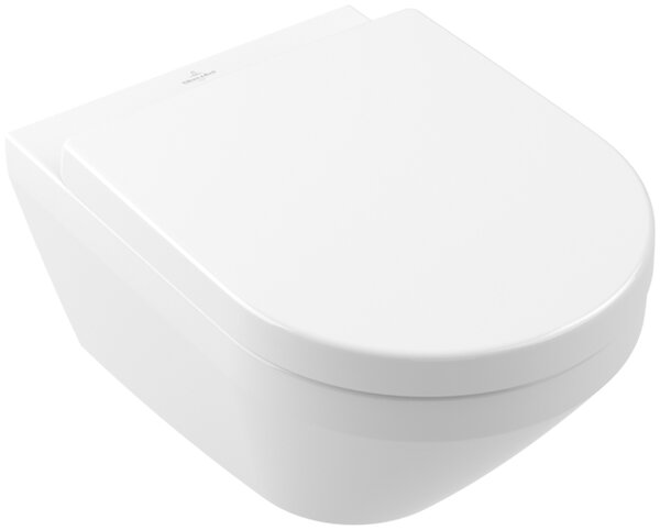 Villeroy & Boch Architectura Combi-Pack - SET závesné WC TwistFlush[e³] + sedátko SoftClosing, alpská biela 4694CL01