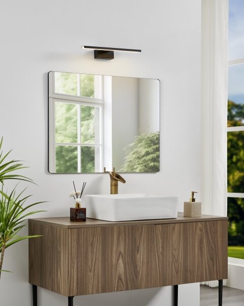 Eglo 901847-LED Kúpeľňové zrkadlové osvetlenie CONETTILLA LED/7W/230V 40 cm IP44 čierne