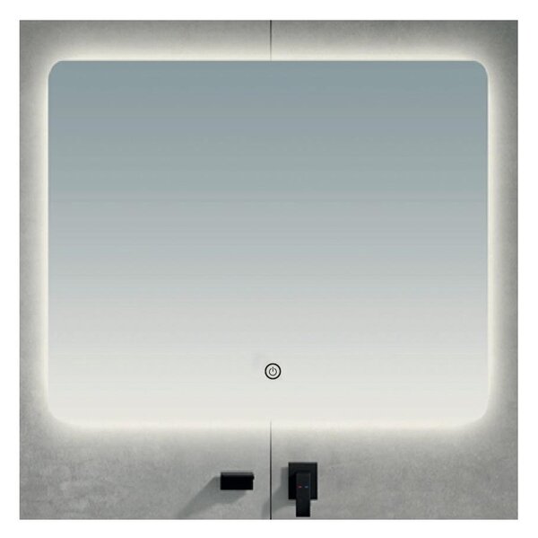 Brilagi - LED kúpeľňové zrkadlo COMO LED/24W/230V 60x60 cm IP44 CRI 90 stmievateľné + CCT