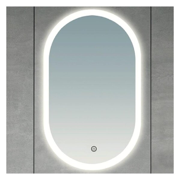 Brilagi - LED kúpeľňové zrkadlo LECCO LED/25W/230V 50x80 cm IP44 CRI 90 stmievateľné + CCT