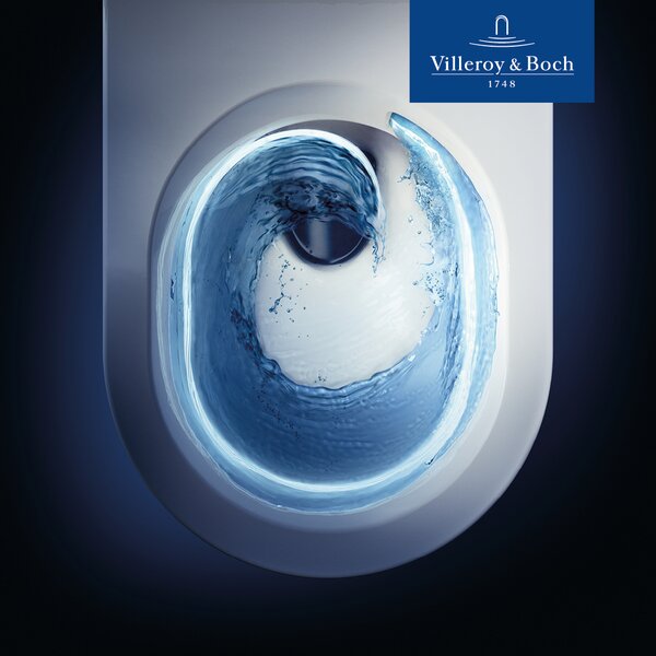 Villeroy & Boch Architectura Combi-Pack - SET závesné WC TwistFlush[e³] + sedátko SoftClosing, alpská biela 4694CL01