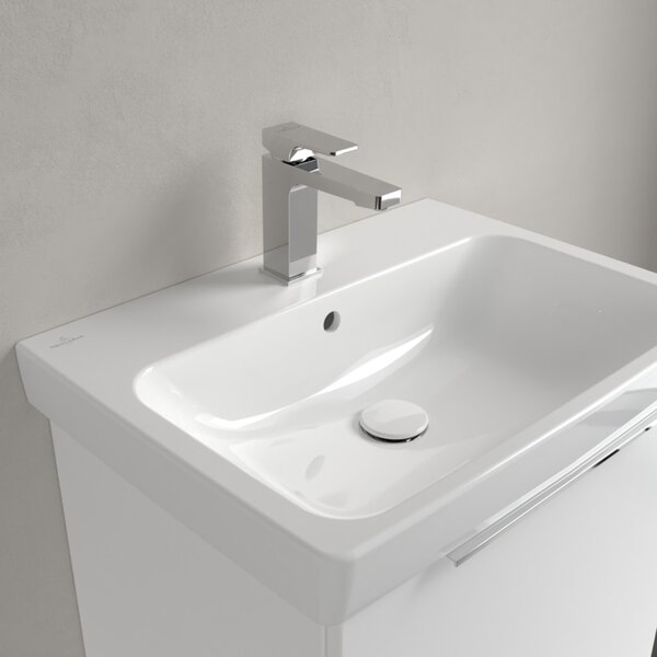 Villeroy & Boch Architectura - Umývadlo 600x445mm s prepadom, brúsené, alpská biela 4A876G01