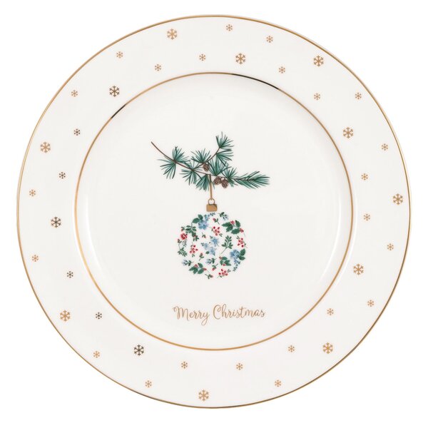 Porcelánový tanier Joelle White Ø 20,5 cm