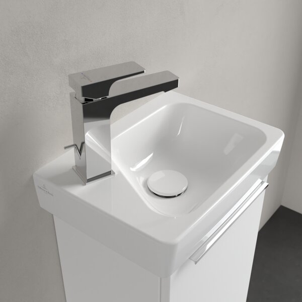 Villeroy & Boch Architectura - Umývadielko 360x260mm s prepadom, pravé, alpská biela 43853601