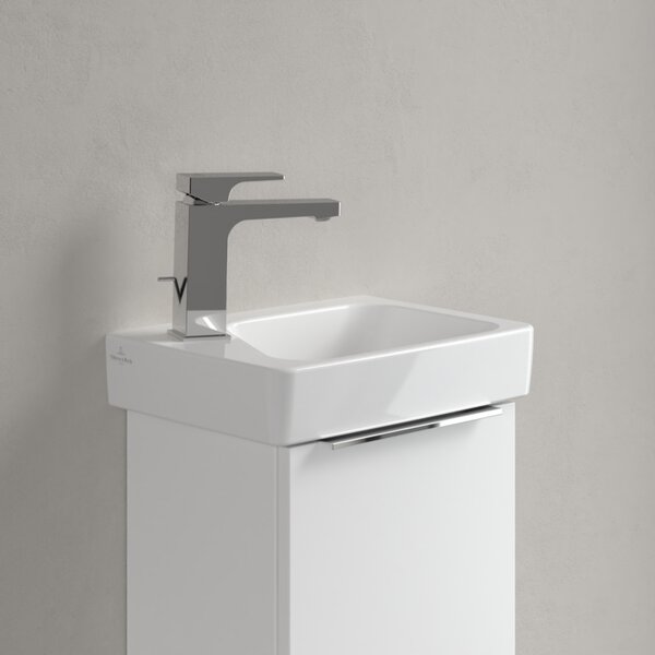 Villeroy & Boch Architectura - Umývadielko 360x260mm s prepadom, pravé, alpská biela 43853601