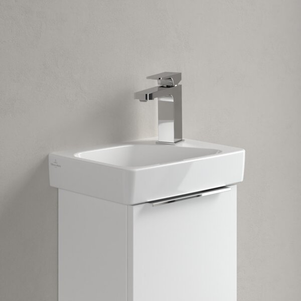 Villeroy & Boch Architectura - Umývadielko 360x260mm s prepadom, ľavé, alpská biela 43863601