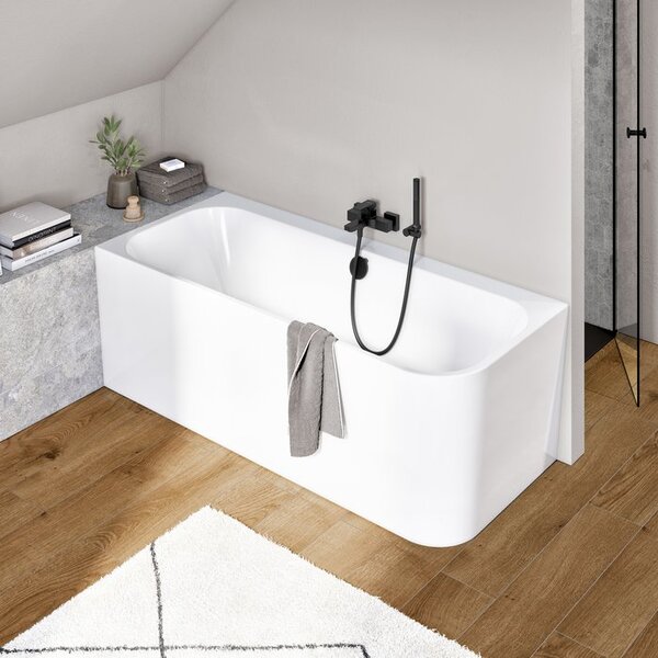Villeroy & Boch Architectura - Vaňa ku stene 1700x750mm, ľavá, alpská biela UBA170ARE9CL00V-01