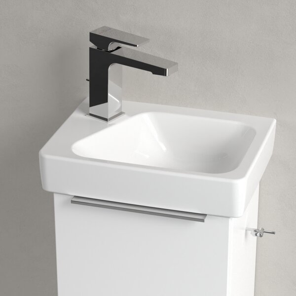 Villeroy & Boch Architectura - Umývadielko 360x260mm s prepadom, pravé, alpská biela 43853601