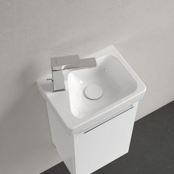 Villeroy & Boch Architectura - Umývadielko 360x260mm s prepadom, pravé, alpská biela 43853601