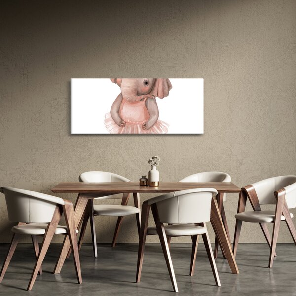 Obraz - Akvarelové zvieratko N⁰5 (120x50 cm)