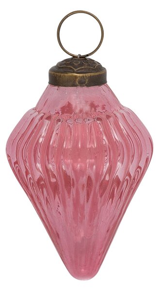 Vianočná ozdoba Drop Antique Pale Pink
