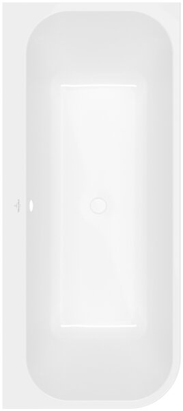 Villeroy & Boch Architectura - Vaňa ku stene 1700x750mm, pravá, alpská biela UBA170ARE9CR00V-01