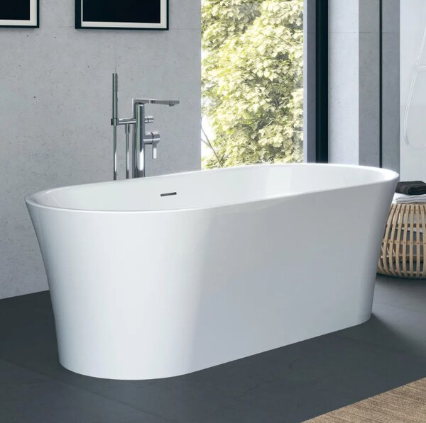 Duravit DuraSenja - Voľne stojaca vaňa 1700x800 mm, biela 700583000000000