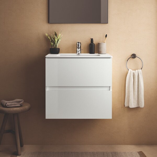 Ideal Standard i.life - Umývadlo so skrinkou 600 mm, biela