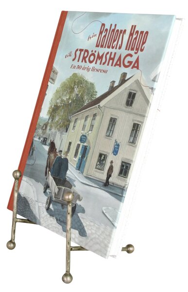 Kovový stojan na knihu Lovis Antique Brass