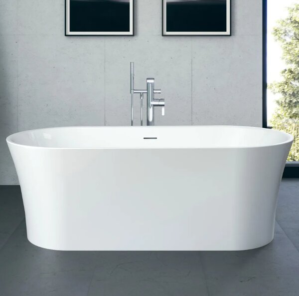 Duravit DuraSenja - Voľne stojaca vaňa 1700x800 mm, biela 700583000000000