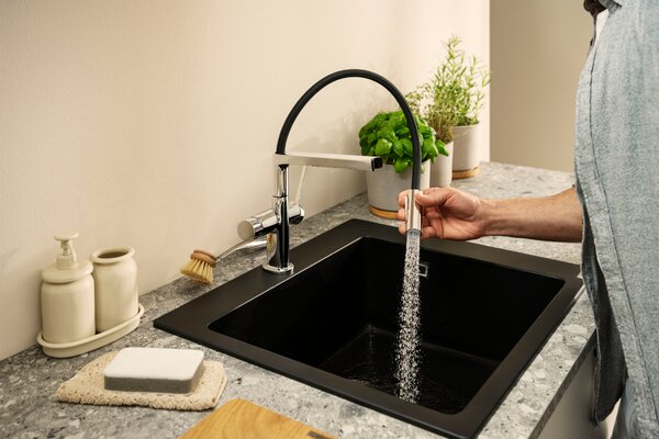 Hansgrohe Talis Select M54 - Páková kuchynská batéria Semi-Pro, 3jet, chróm 72861000