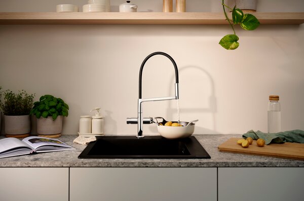 Hansgrohe Talis Select M54 - Páková kuchynská batéria Semi-Pro, 3jet, chróm 72861000