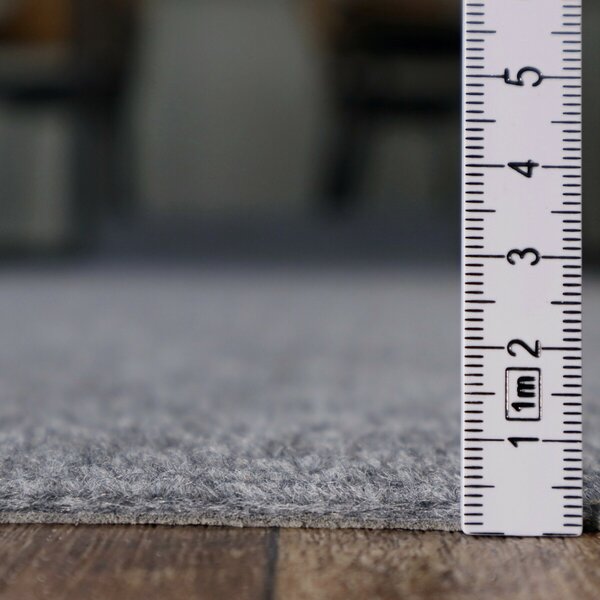 Betap , Behúň na mieru Polo grey (čistiaca zóna), šíre 60 cm, šedá, chodba / predsieň
