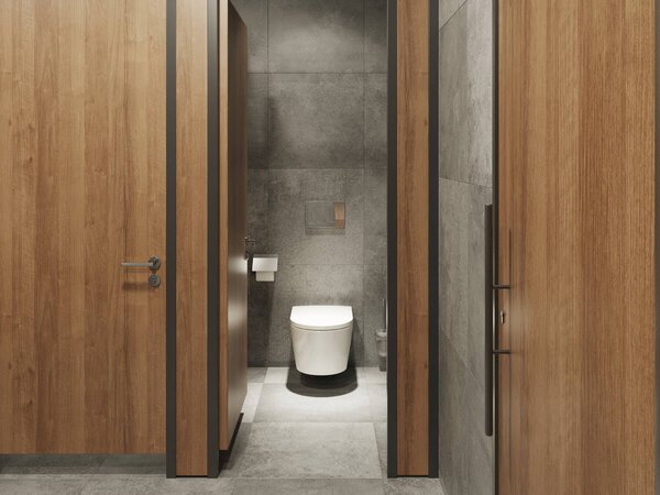 Hansgrohe EluPura Original S - Závesné WC s WC sedátkom, AquaChannel Flush, biela 60207450