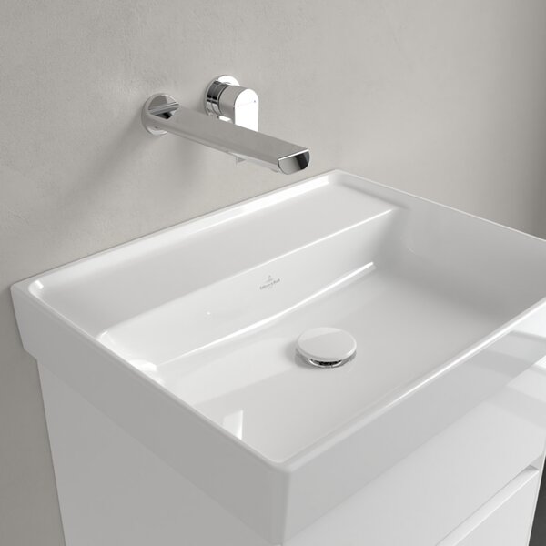 Villeroy & Boch Collaro - Umývadlo 550x440 mm, bez prepadu, alpská biela 4A335801