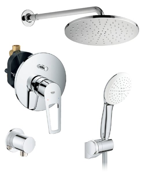 GROHE Set 3 - Sprchový systém pod omietku, komplet, chróm