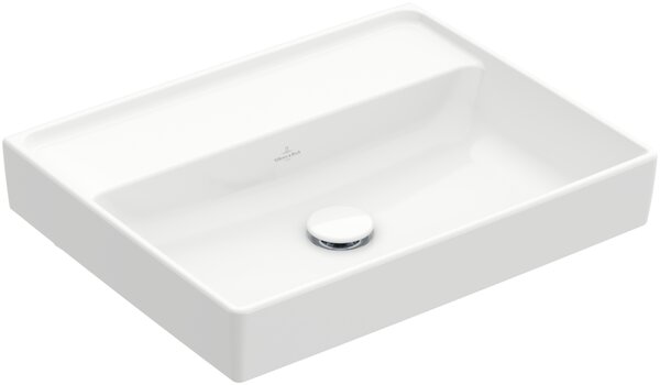 Villeroy & Boch Collaro - Umývadlo 550x440 mm, bez prepadu, alpská biela 4A335801
