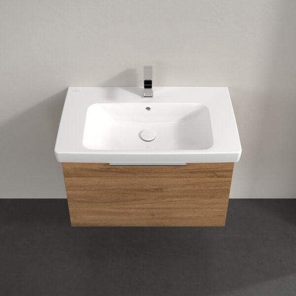 Villeroy & Boch Architectura - Skrinka pod umývadlo 750x470 mm, 1 zásuvka, kansaský dub B89200RH