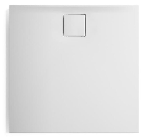 Hüppe EasyFlat - Sprchová vanička 900x900 mm, biela EF0101.055