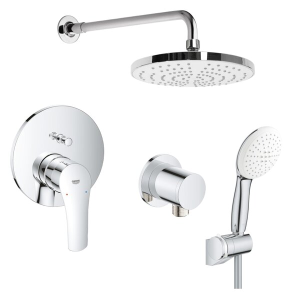 GROHE Set 4 - Sprchový systém pod omietku, komplet, chróm