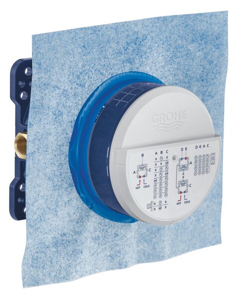 GROHE Set 4 - Sprchový systém pod omietku, komplet, chróm
