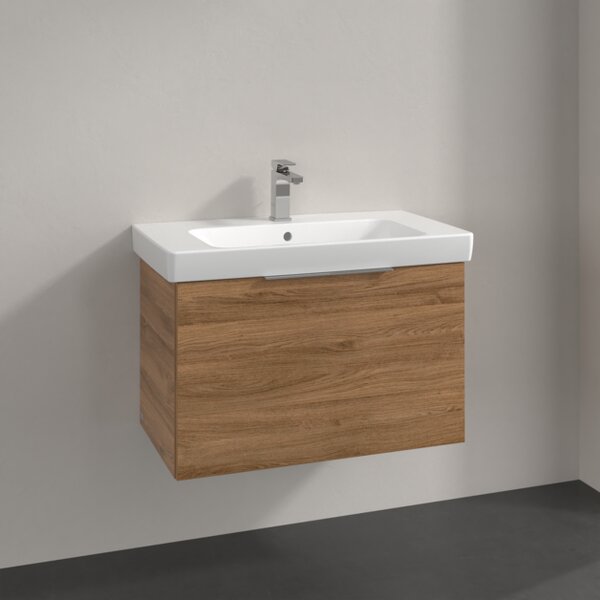 Villeroy & Boch Architectura - Skrinka pod umývadlo 750x470 mm, 1 zásuvka, kansaský dub B89200RH