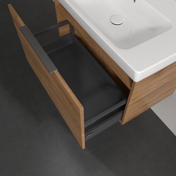 Villeroy & Boch Architectura - Skrinka pod umývadlo 750x470 mm, 1 zásuvka, kansaský dub B89200RH